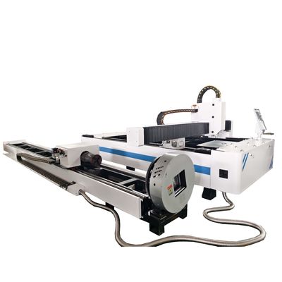 Con tubo rotativo di metallo 1530 macchina di taglio laser CNC Raycus 6000W 12000W