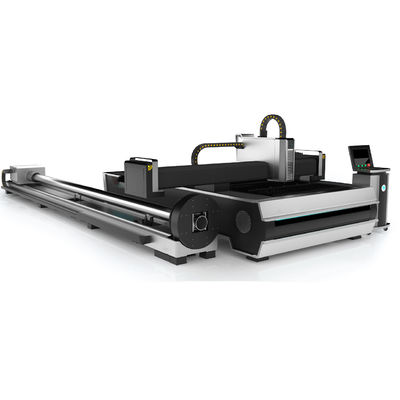 Con tubo rotativo di metallo 1530 macchina di taglio laser CNC Raycus 6000W 12000W