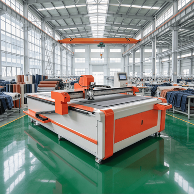 tagliatrice d'oscillazione 380V 1611 1625 automobili Mat Cutting Machine